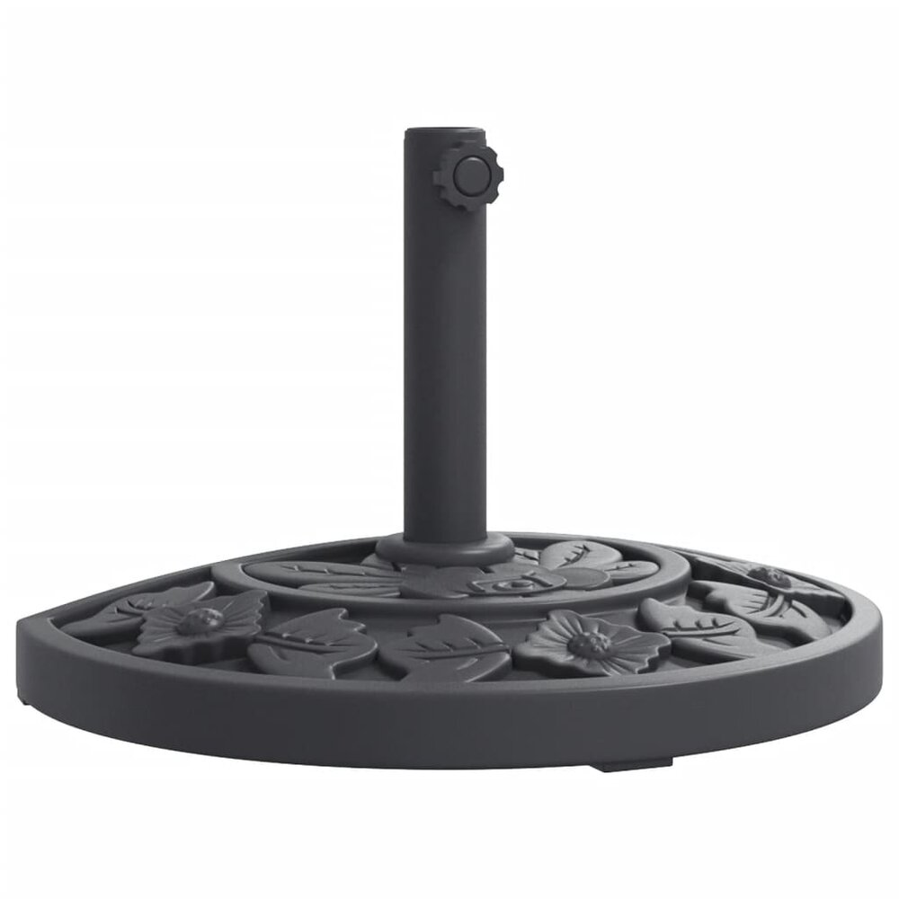 Parasolvoet voor stok van &Oslash;38 / 48 mm 9 kg halfrond