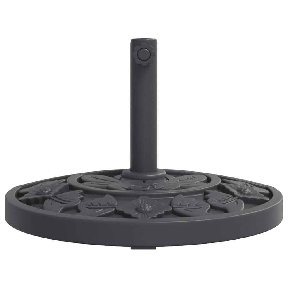 Parasolvoet voor stok van &Oslash;38 / 48 mm 9 kg halfrond
