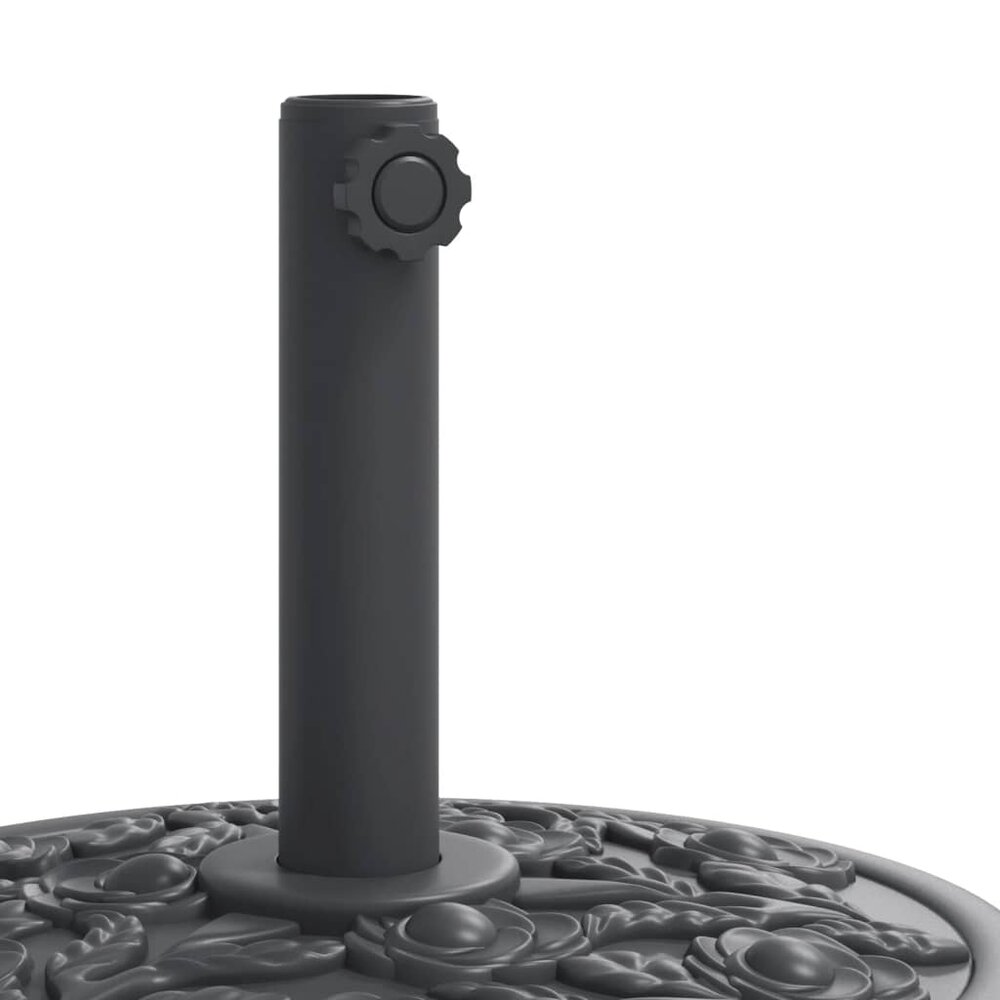 Parasolvoet voor stokken van &Oslash;38 / 48 mm 25 kg rond
