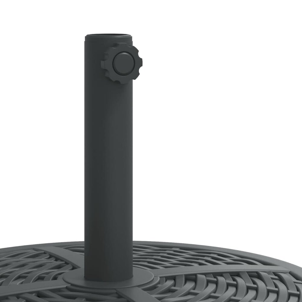 Parasolvoet voor stok van &Oslash;38 / 48 mm 12 kg rond