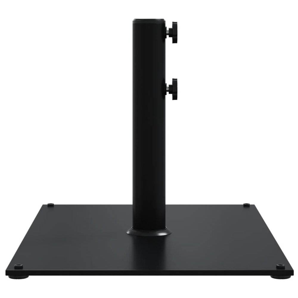 Parasolvoet voor stokken van &Oslash;32/38/48 mm 15 kg rechthoekig