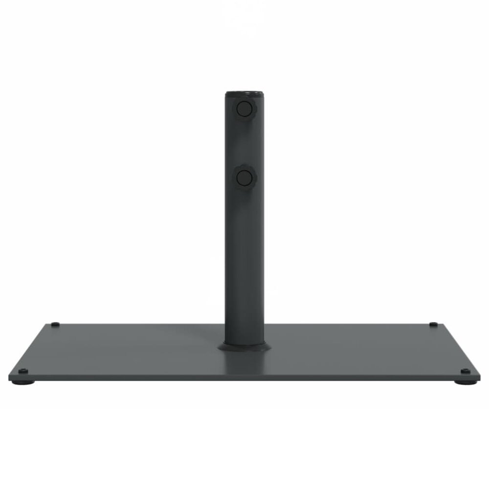 Parasolvoet voor stokken van &Oslash;32/38/48 mm 15 kg rechthoekig