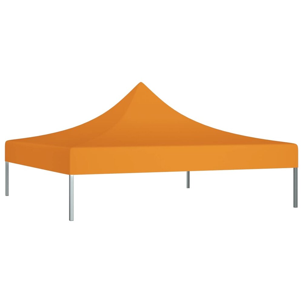 Partytentdak 270 g/m&sup2; 2x2 m oranje