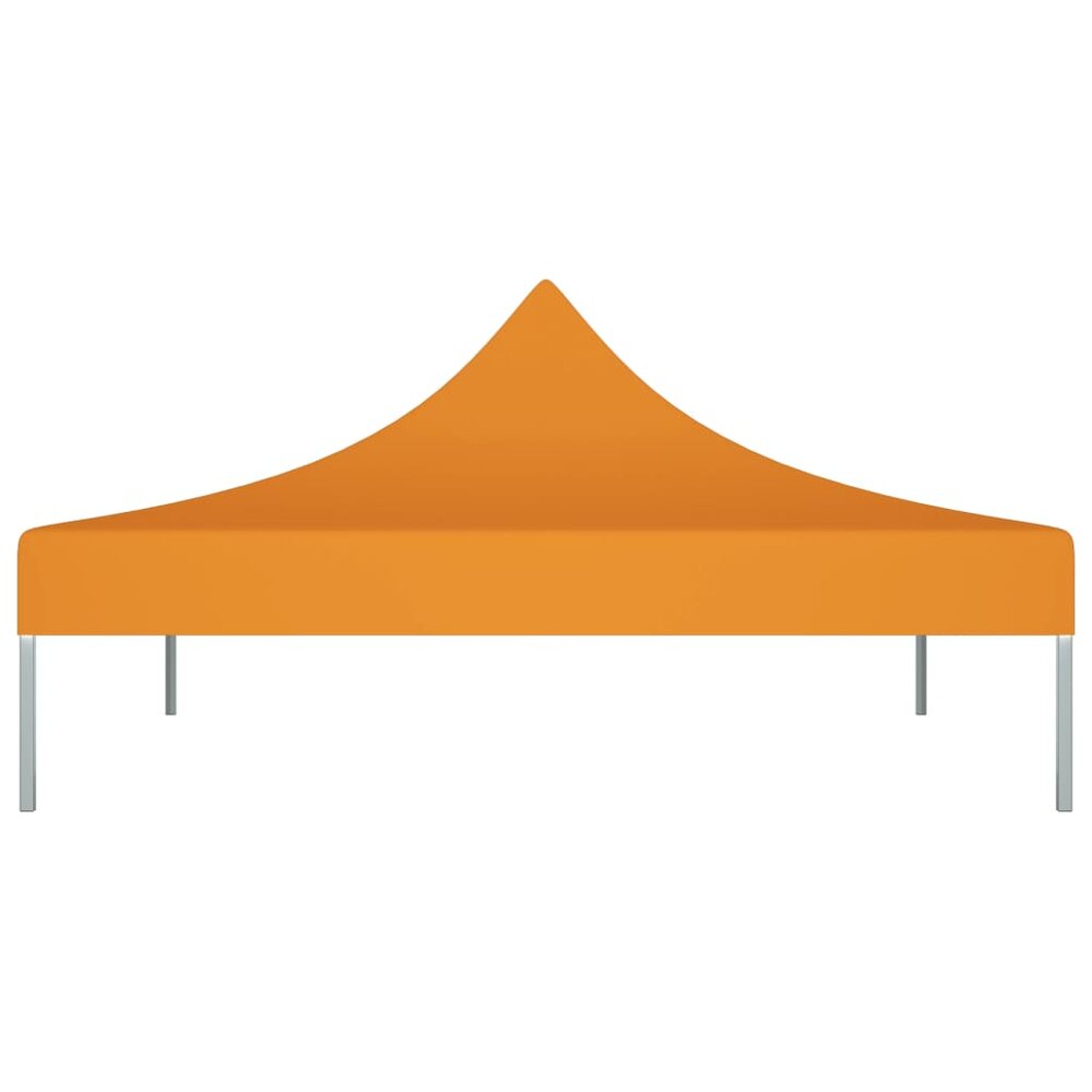 Partytentdak 270 g/m&sup2; 2x2 m oranje