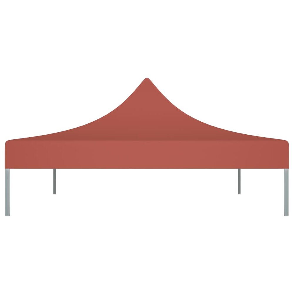 Partytentdak 270 g/m&sup2; 4x3 m terracotta