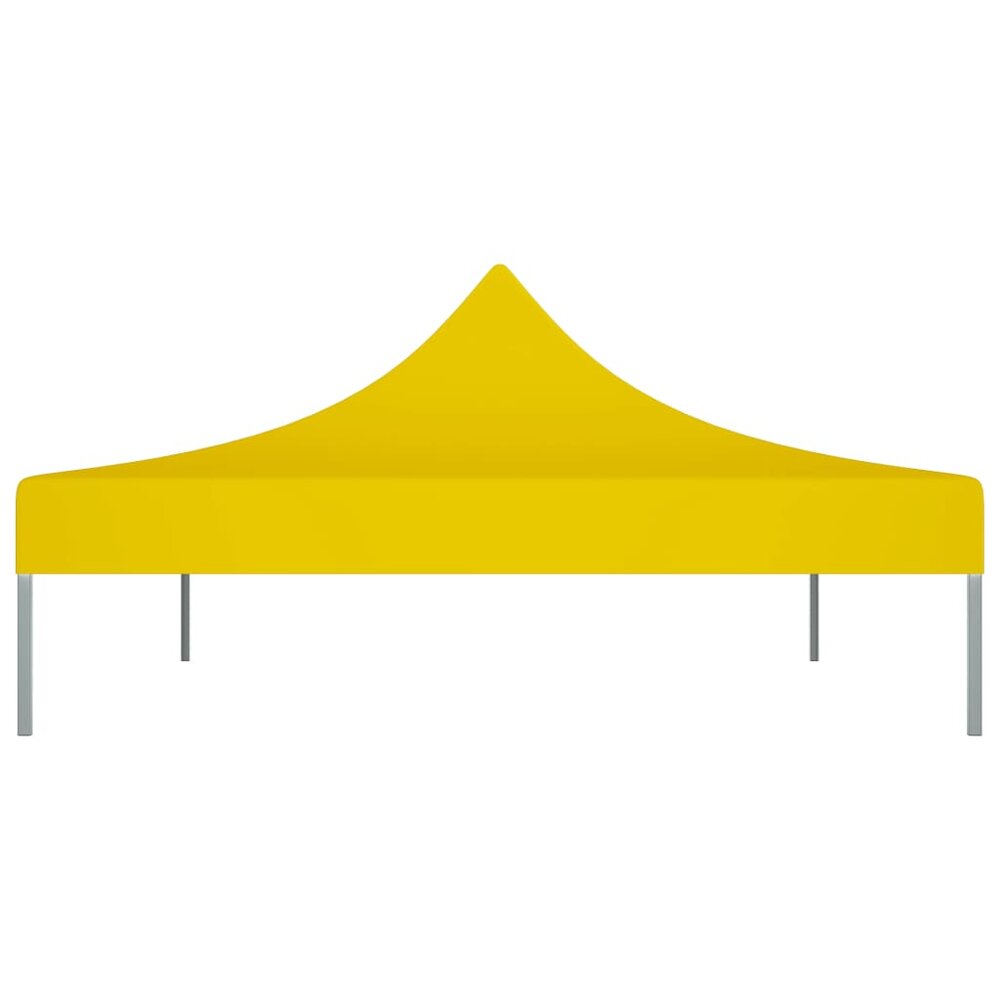 Partytentdak 270 g/m&sup2; 4x3 m geel