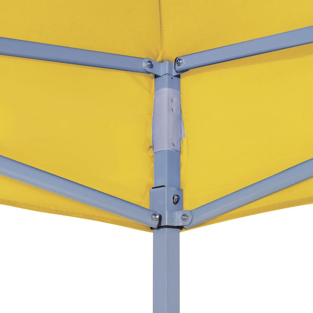 Partytentdak 270 g/m&sup2; 4x3 m geel