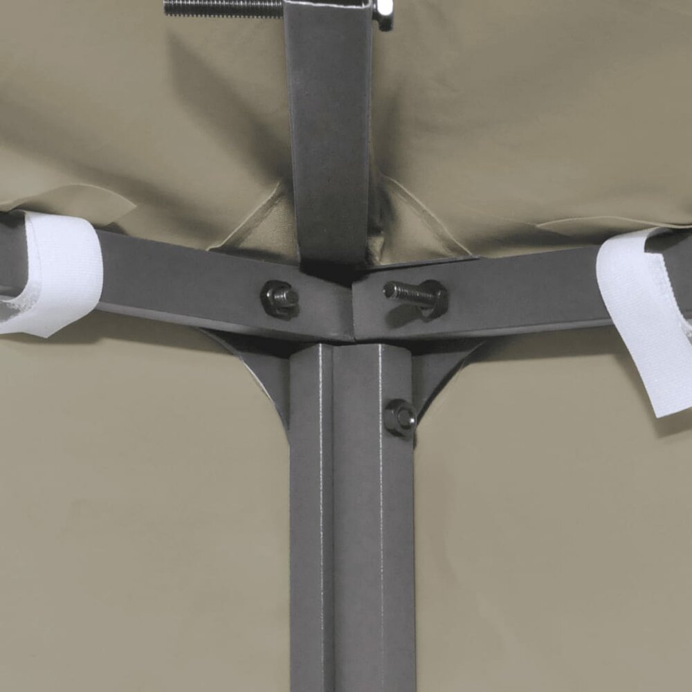 Vervangend tentdoek prieel 310 g/m&sup2; 3x4 m beige