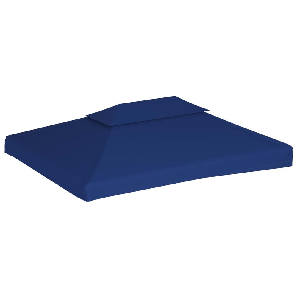 Prieeldak 2-laags 4x3m 310 g/m&sup2; blauw