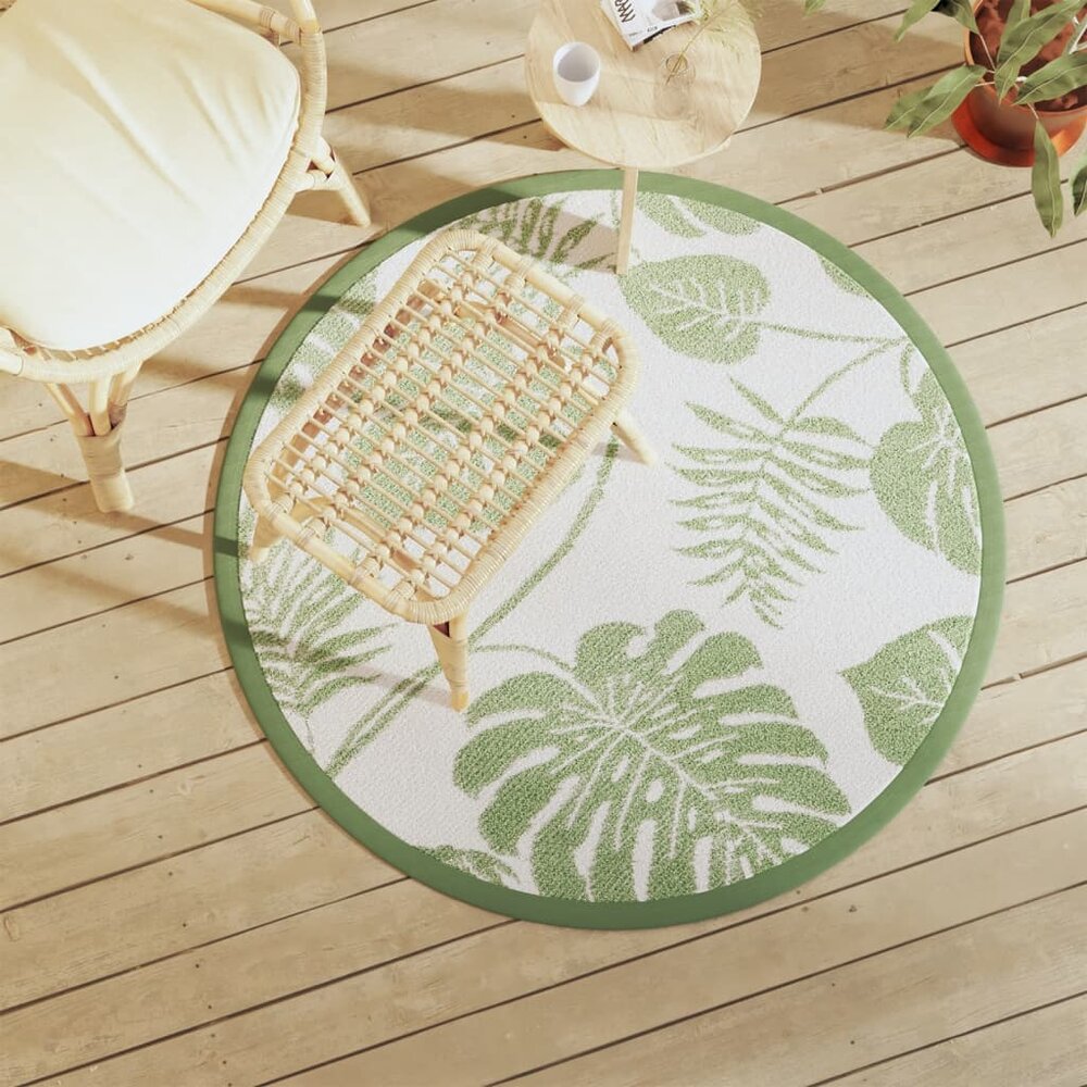 Buitenkleed &Oslash; 120 cm polypropeen groen