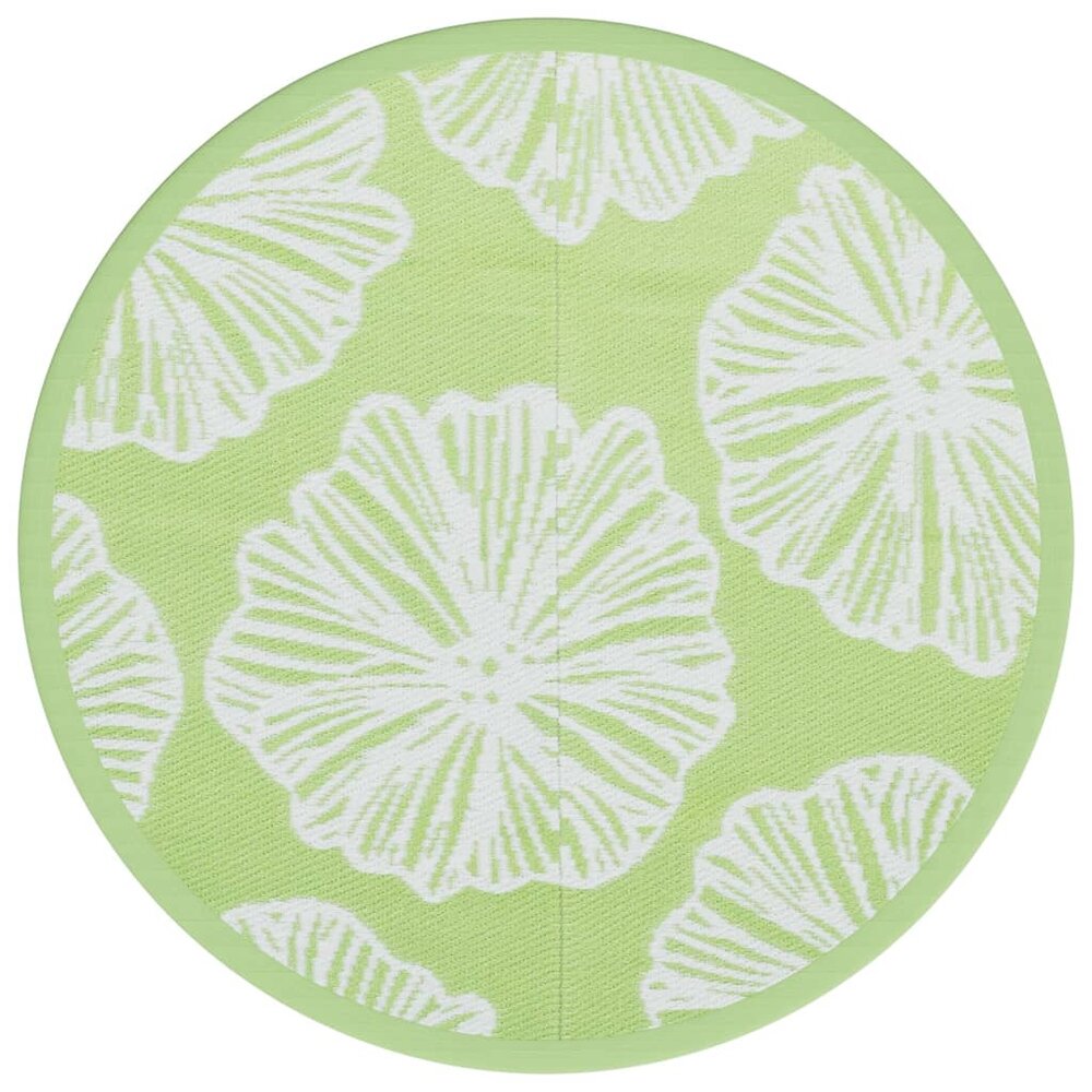 Buitenkleed &Oslash; 120 cm polypropeen groen