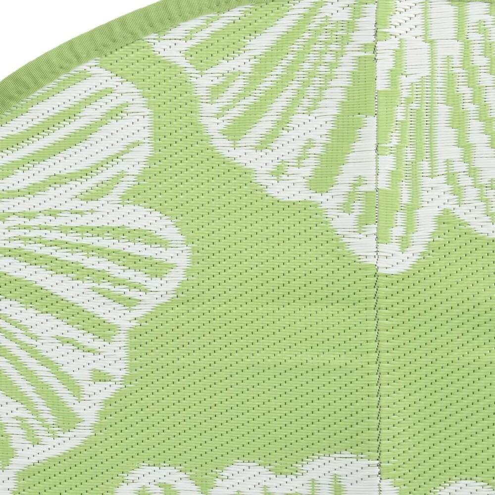 Buitenkleed &Oslash; 120 cm polypropeen groen