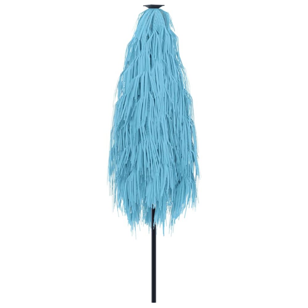 Parasol met stalen paal 268x268x226 cm blauw