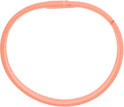 Trixie Lichtgevende Halsband Hond Flash Usb Silicone Koraal L-XL 70 CM 3 MM 2 ST