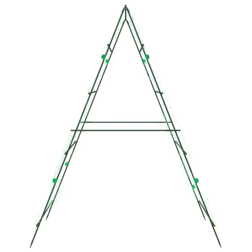 Plantenklimrekken 3 st A-frame staal