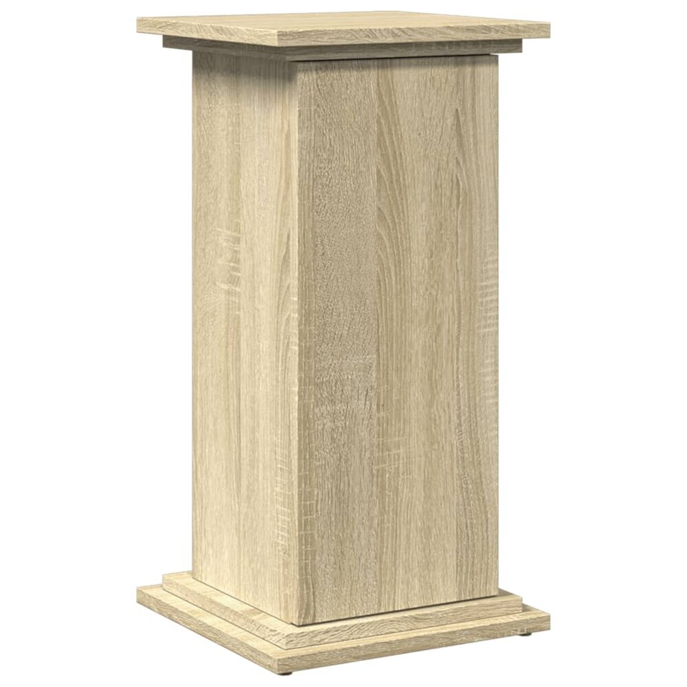 Sokkel met opbergruimte 31x30x60 cm bewerkt hout sonoma eiken