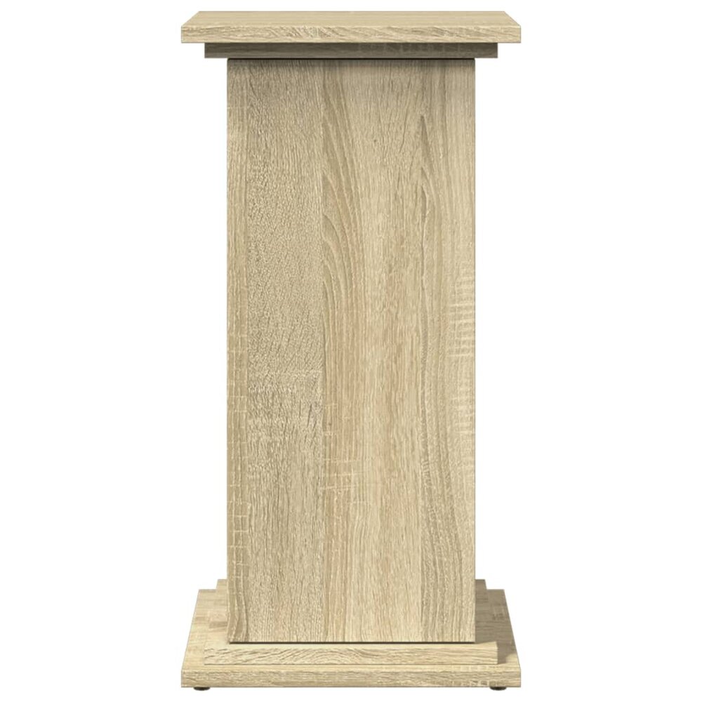 Sokkel met opbergruimte 31x30x60 cm bewerkt hout sonoma eiken