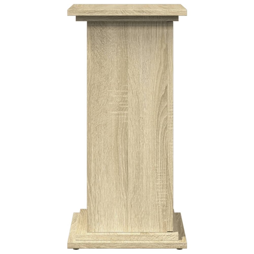 Sokkel met opbergruimte 31x30x60 cm bewerkt hout sonoma eiken