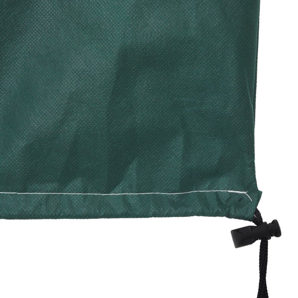 Vlieshoezen voor planten met trekkoord 4 st 70 g/m&sup2; 0,8x0,8 m