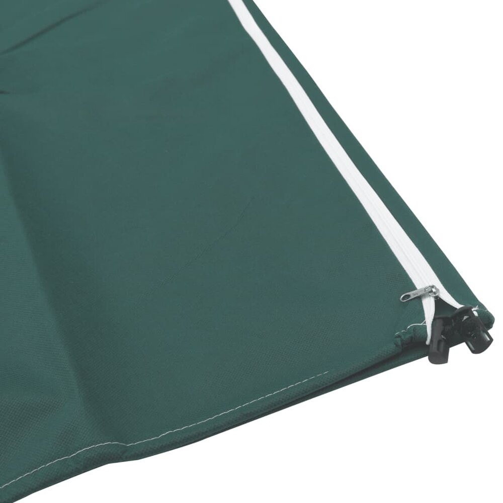 Plantenhoezen met ritssluiting 2 st 70 g/m&sup2; 3,93x3,5 m