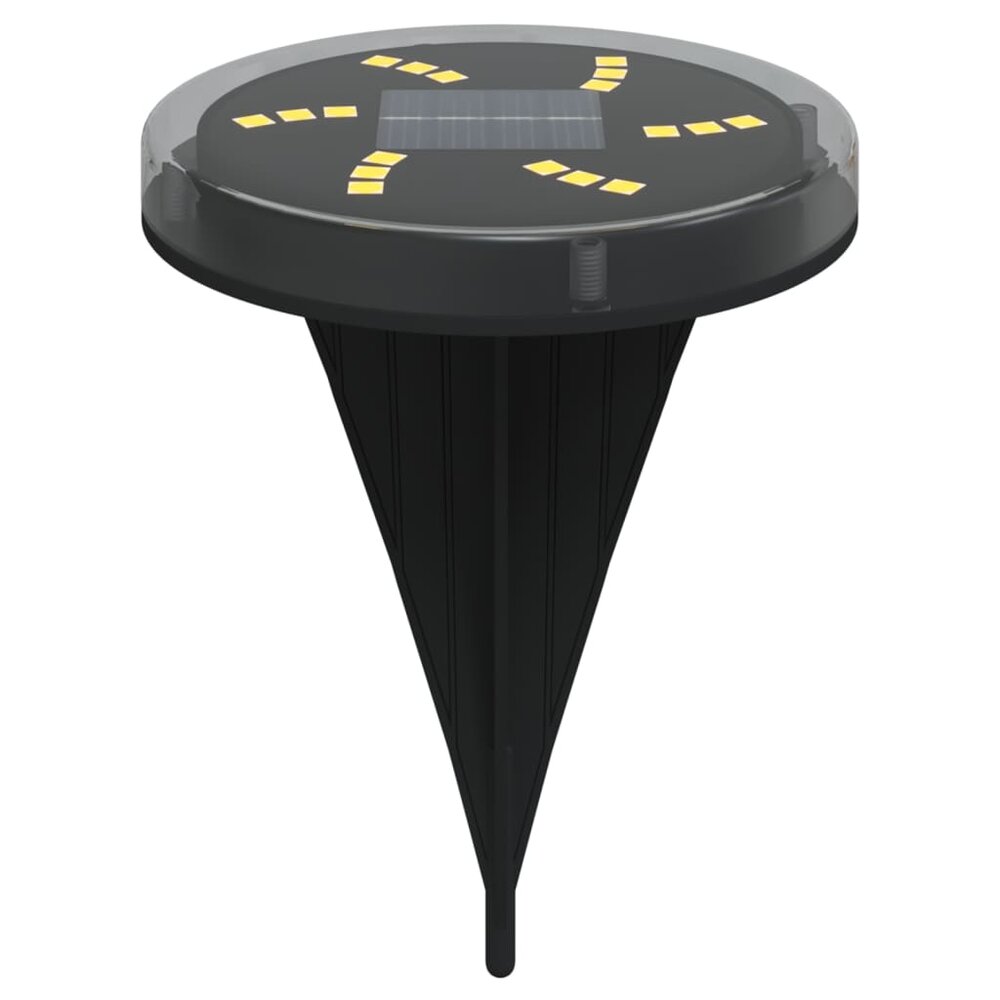 Grondlampen 4 st solar met grondpennen warmwit