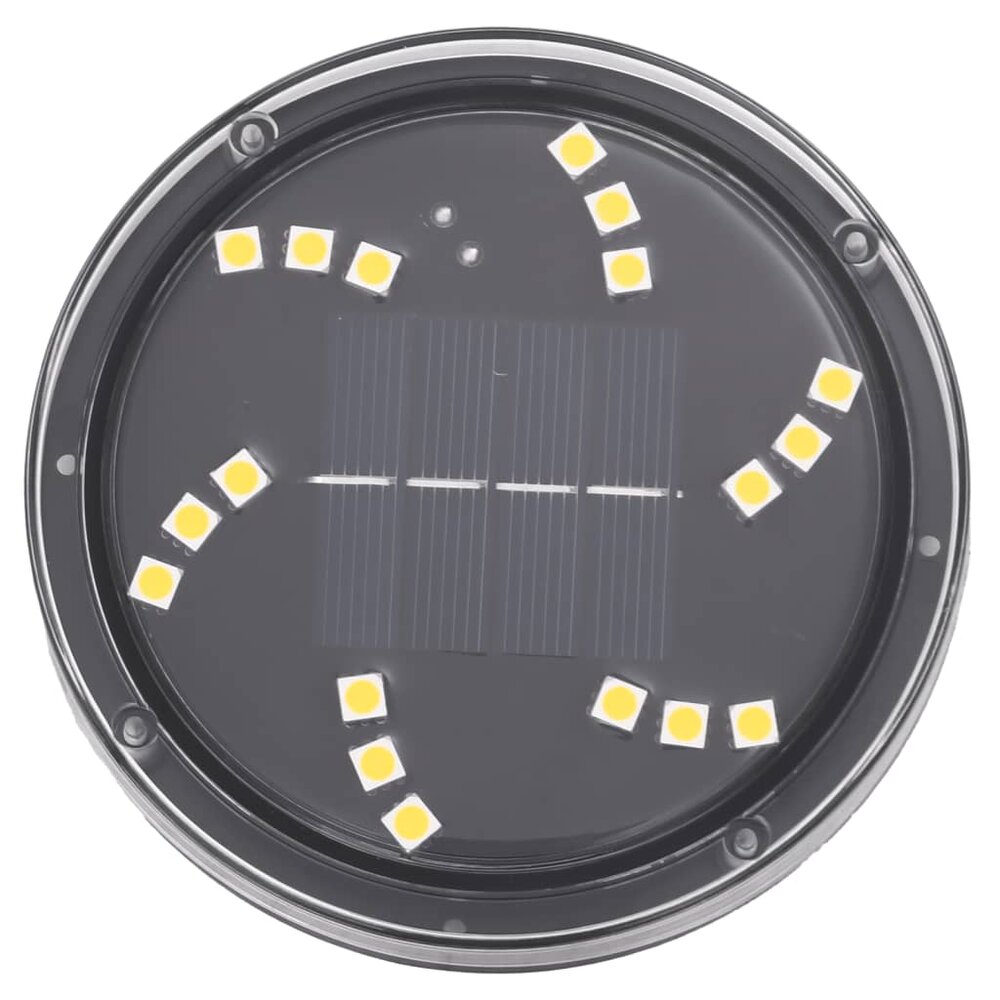Grondlampen 4 st solar met grondpennen warmwit