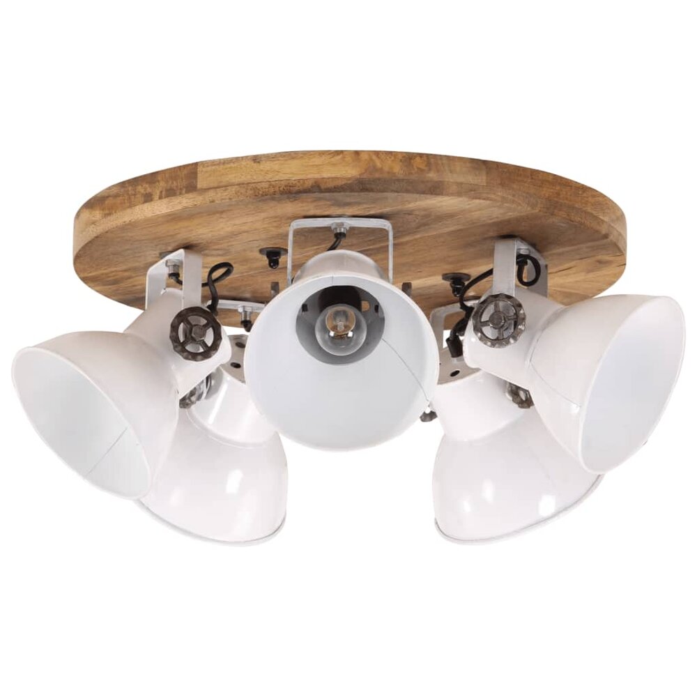 Plafondlamp 25 W E27 50x50x25 cm wit