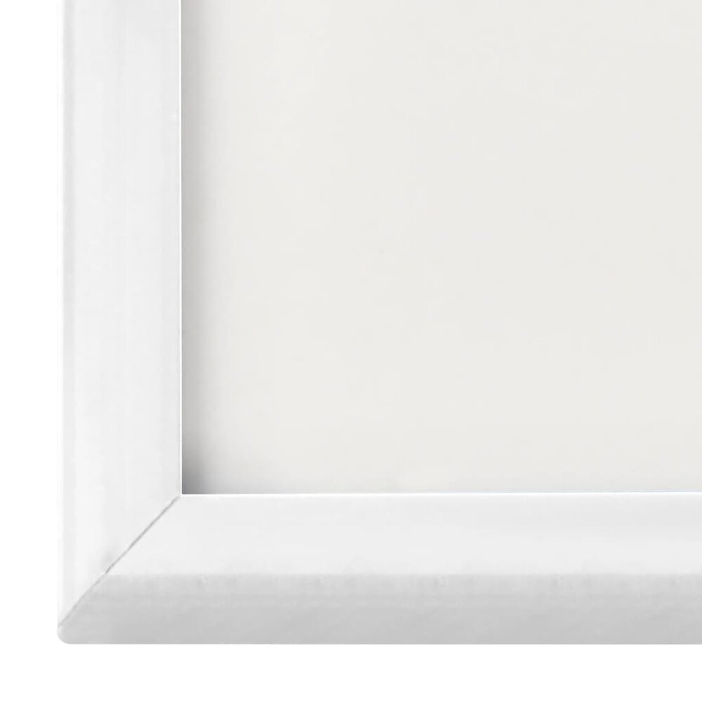 Fotolijsten 5 st voor wand of tafel 13x18 cm MDF wit