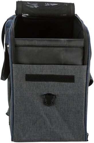 Trixie Hondentas Rugzak Tara 2 In 1 Grijs / Blauw 50X25X38 CM