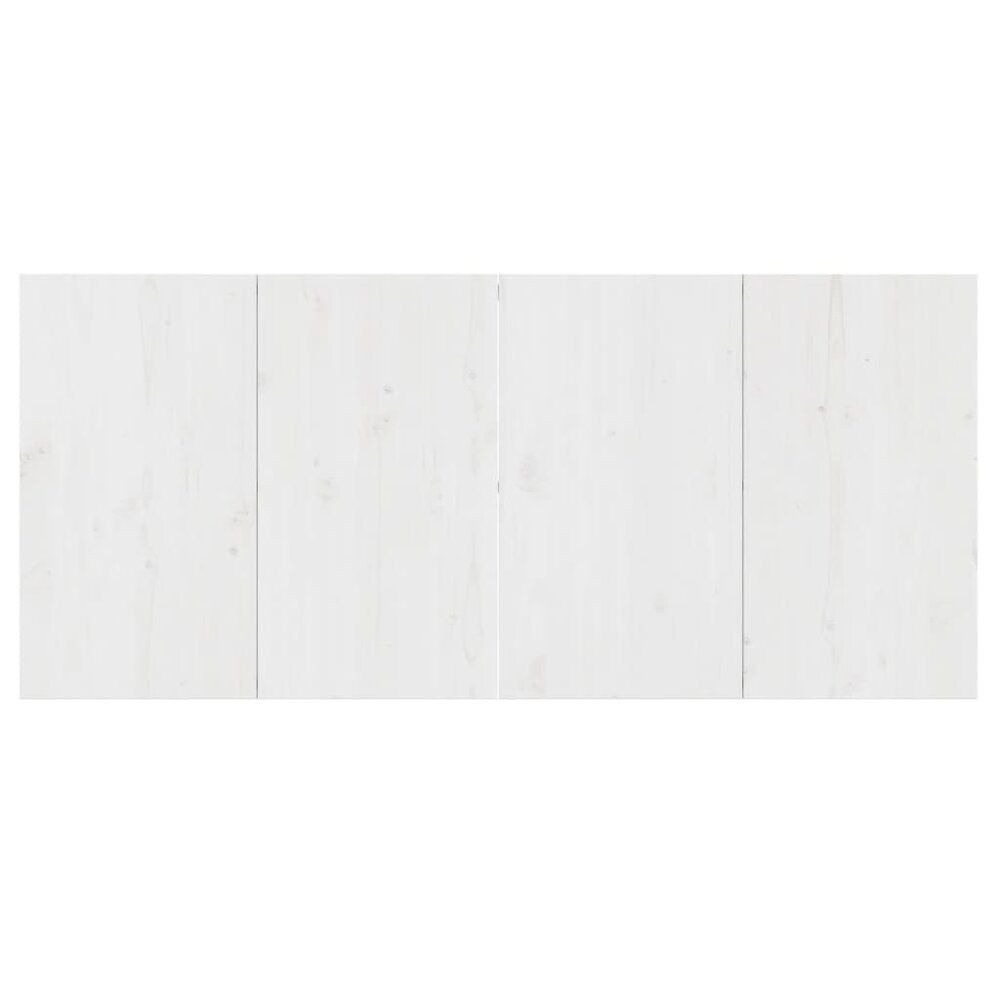 Bartafel 180x80x110 cm massief grenenhout wit