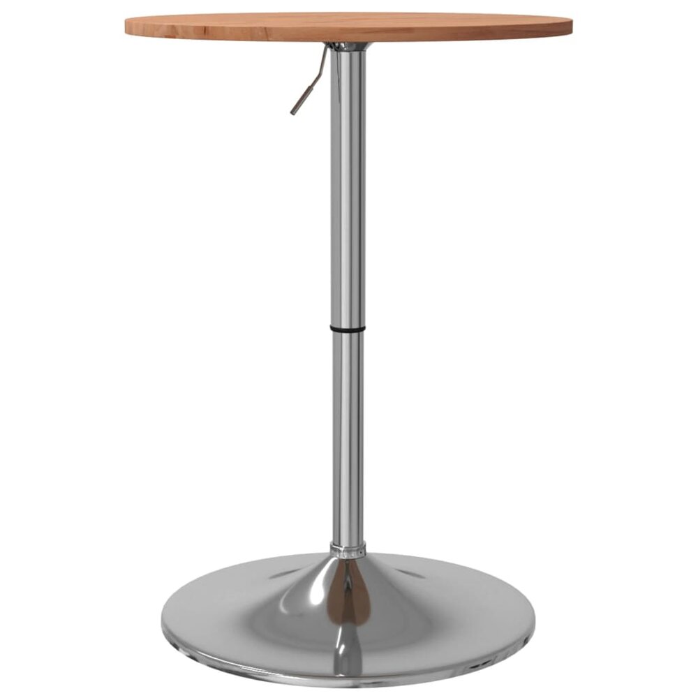 Bartafel &Oslash; 50x89,5 cm massief beukenhout