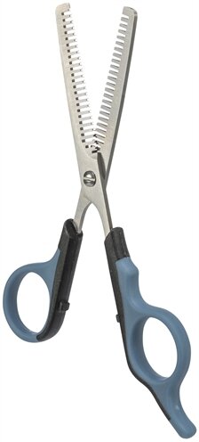 Trixie Effileerschaar Dubbelzijdig Kunststof / Rvs 16 CM 3 ST