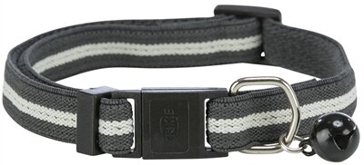 Trixie Halsband Kat Strepen Elastisch Assorti 4 ST
