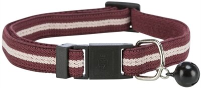 Trixie Halsband Kat Strepen Elastisch Assorti 4 ST