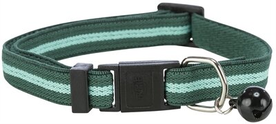 Trixie Halsband Kat Strepen Elastisch Assorti 4 ST