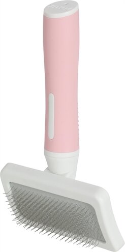 Zolux Anah Slickerborstel Roze / Wit M 9,5X3,5X17 CM