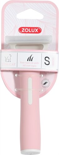 Zolux Anah Super Borstel Roze / Wit S 5X5X14 CM