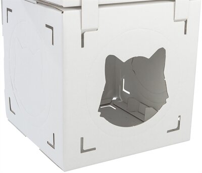 Trixie Kattenmeubel Finca Felice Karton Wit 125X62X62 CM