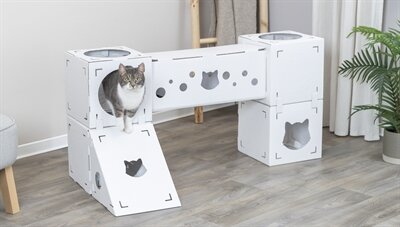 Trixie Kattenmeubel Finca Felice Karton Wit 125X62X62 CM