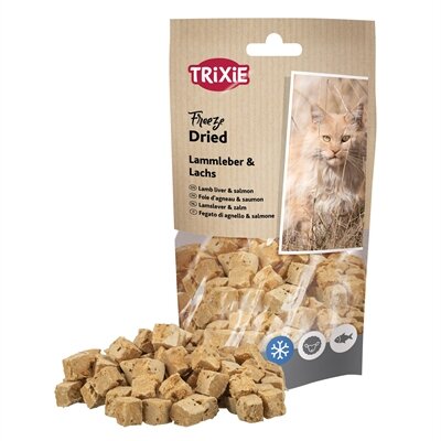 Trixie Freeze Dried Lamslever En Zalm 6X25 GR