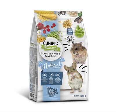 Cunipic Premium Dwerghamster &amp; Muis 600 GR