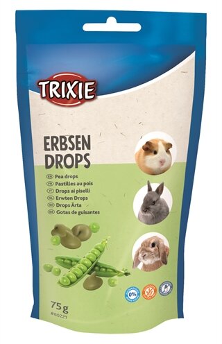 Trixie Knaagdier Drops Erwten 12X75 GR