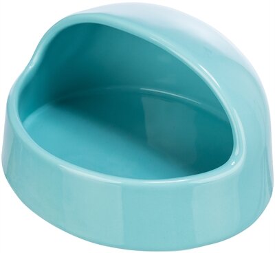 Trixie Zandbad Muizen/Hamsters Keramiek Turquoise 16X14X8 CM 3 ST