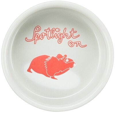 Trixie Voerbak / Waterbak Keramiek Spotlight Hamster Assorti 8 CM 4 ST