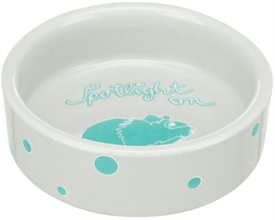 Trixie Voerbak / Waterbak Keramiek Spotlight Hamster Assorti 8 CM 4 ST