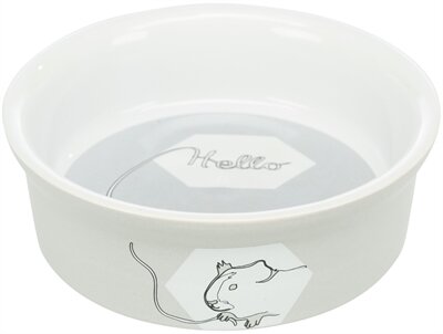 Trixie Voerbak / Waterbak Keramiek Strip Cavia Assorti 11 CM  4ST