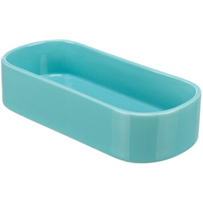 Trixie Voerbak / Drinkbak Ovaal Keramiek Assorti 22X10 CM 600 ML