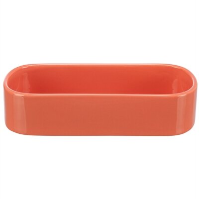 Trixie Voerbak / Drinkbak Ovaal Keramiek Assorti 22X10 CM 600 ML