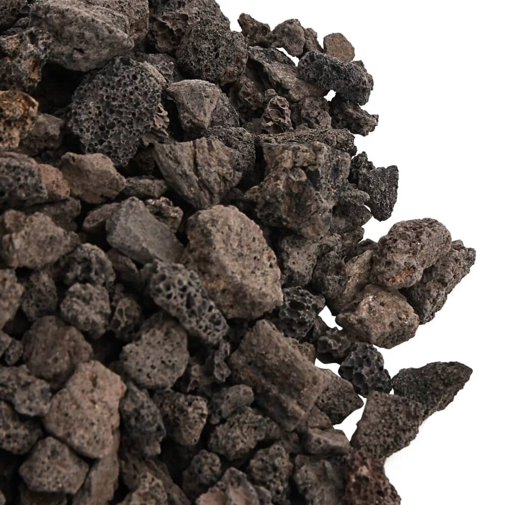 Lavastenen 10 kg 1-2 cm zwart