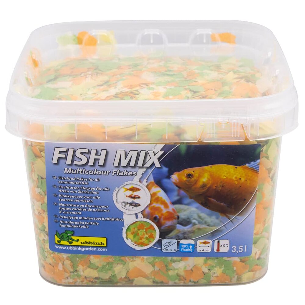 Visvoer Fish Mix Multicolour Flakes 5-20 mm 3,5 L